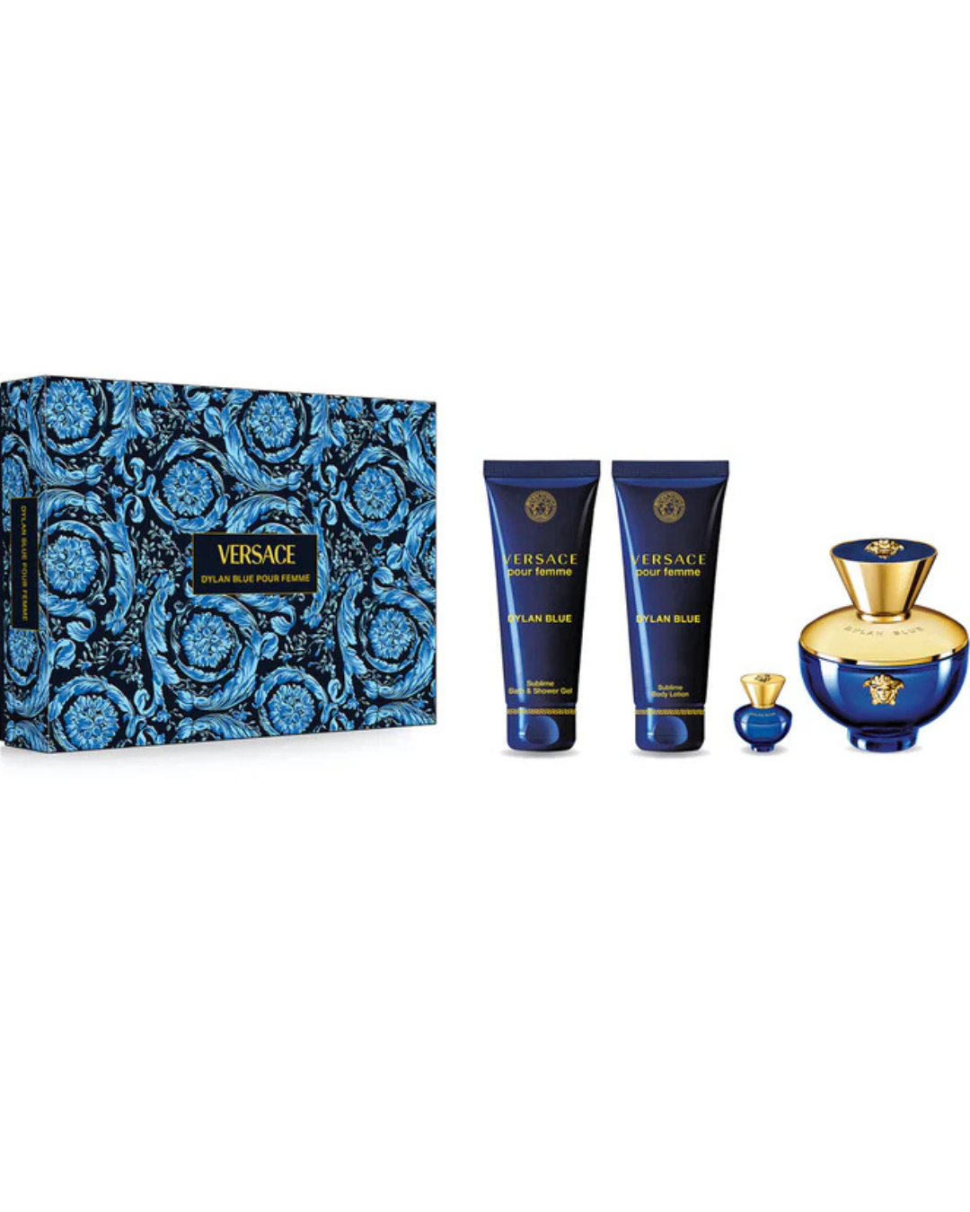 SET VERSACE POUR FEMME DYLAN BLUE