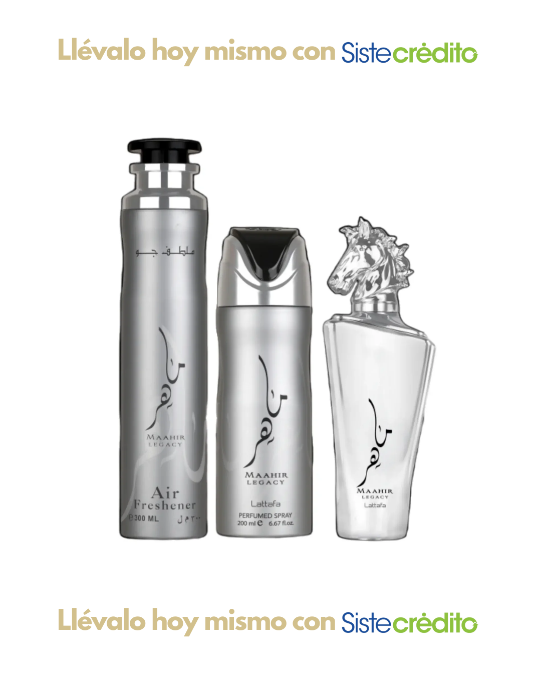 SET LATTAFA MAAHIR LEGACY HOMBRE