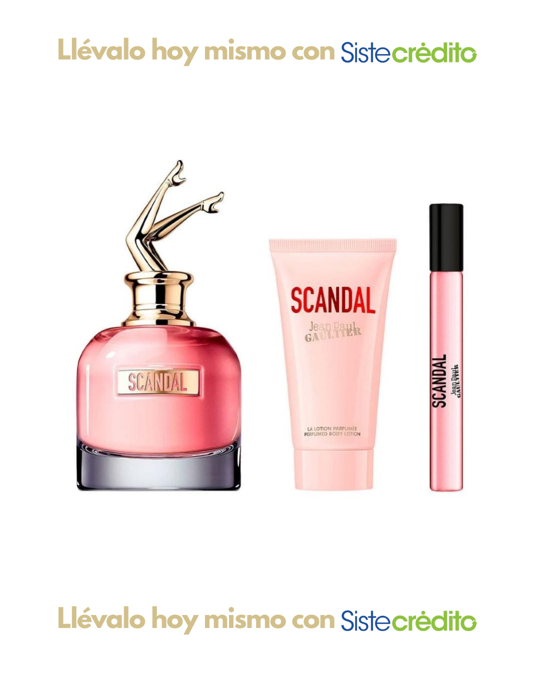 SET JEAN PAUL SCANDAL EDP DAMA EDICIÓN NAVIDAD