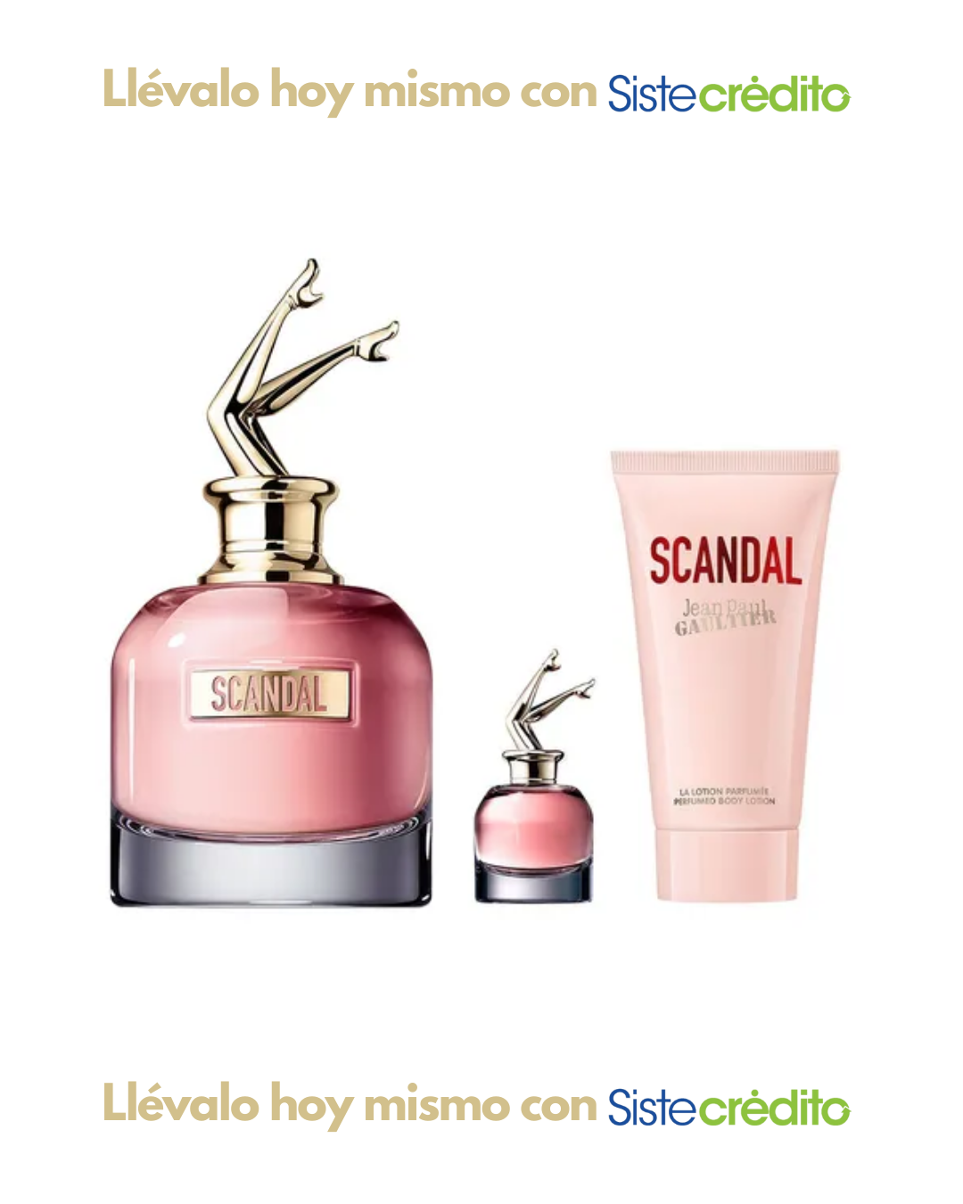SET JEAN PAUL SCANDAL EDP DAMA