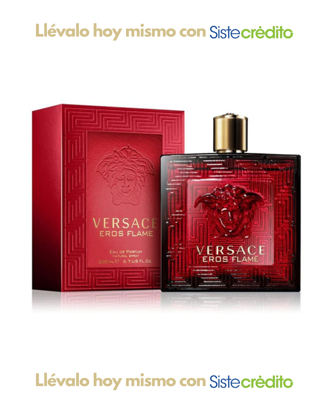 VERSACE EROS FLAME 200ML HOMBRE