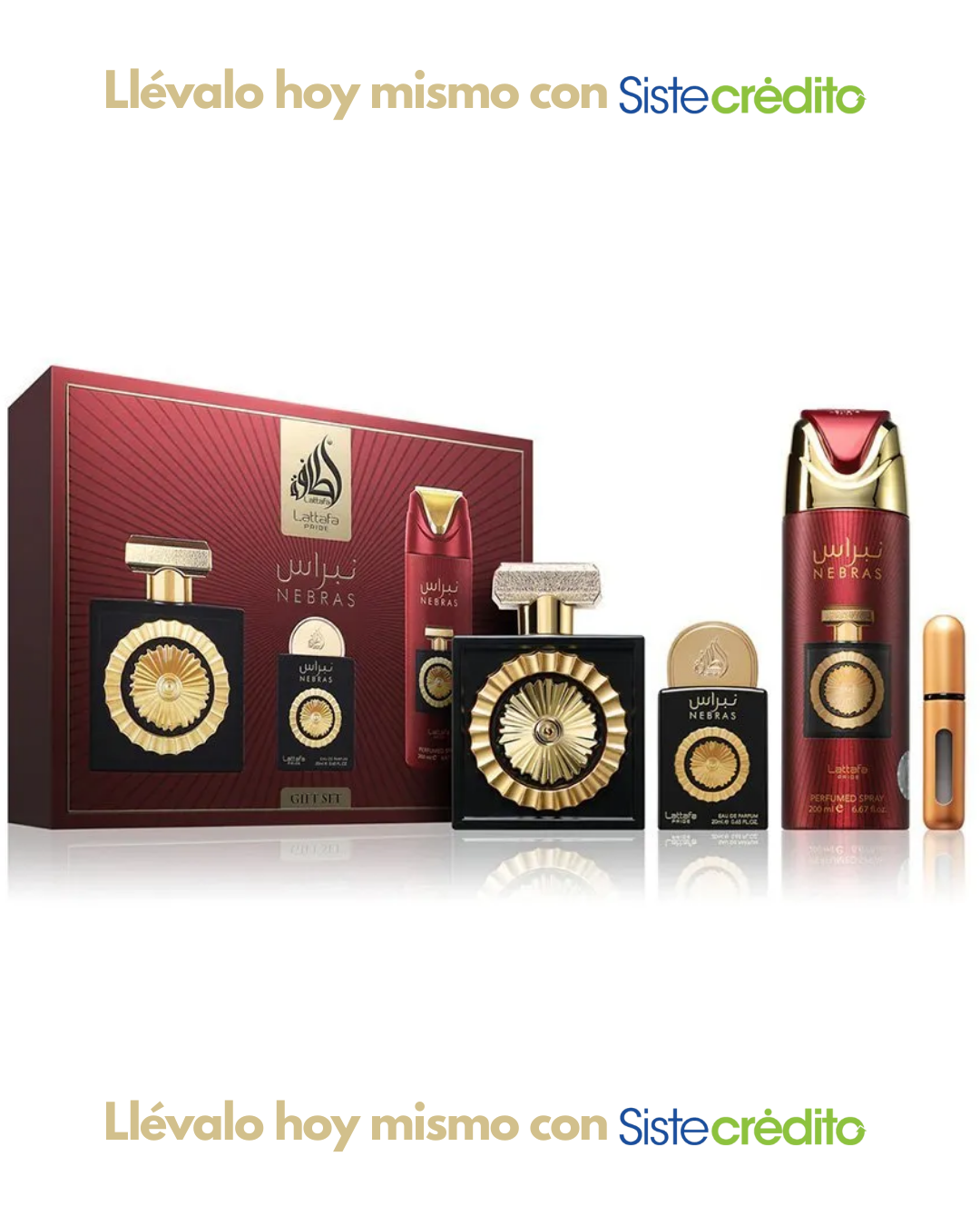 SET LATTAFA NEBRAS UNISEX