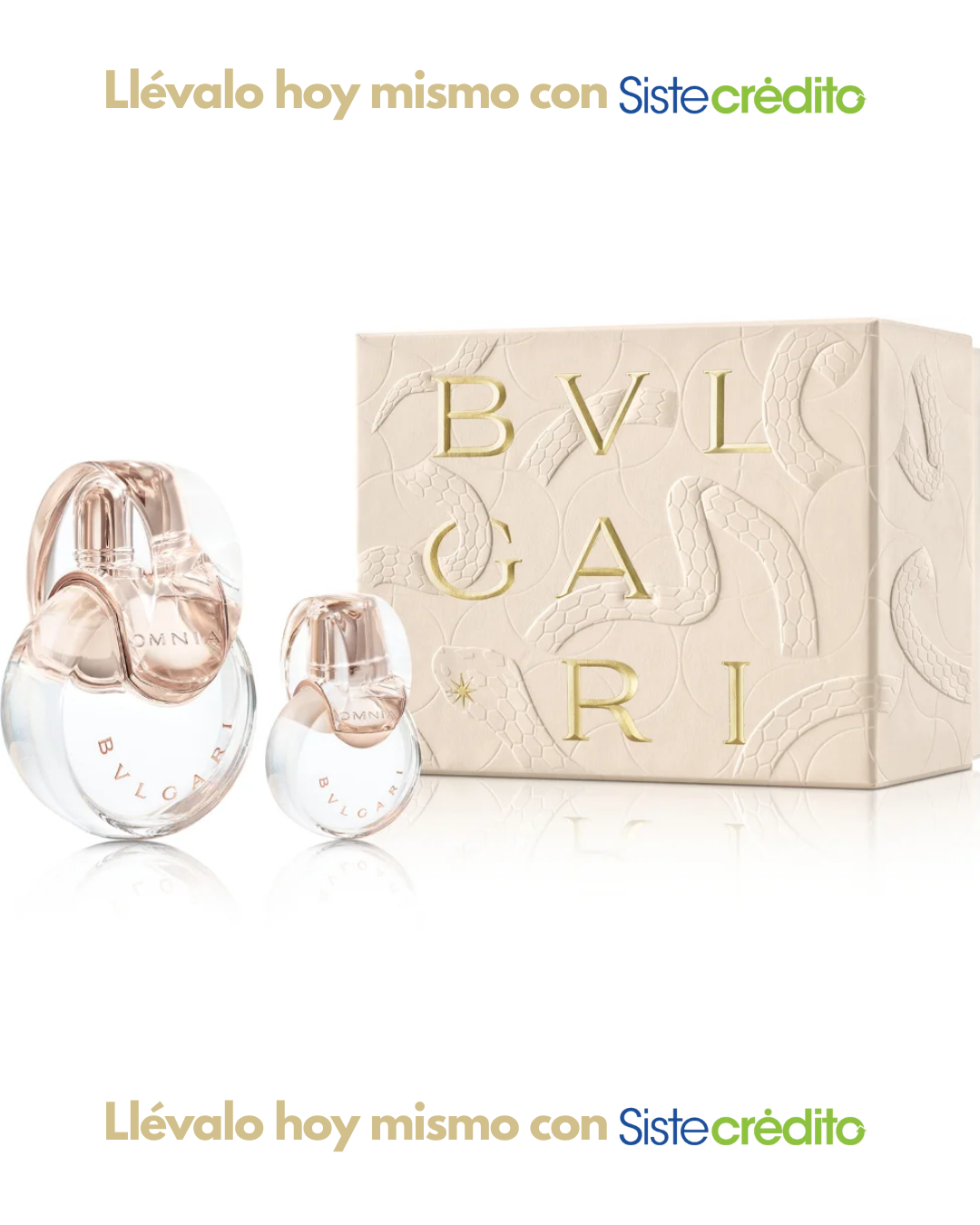 SET BVLGARI OMNIA CRYSTALLINE DAMA