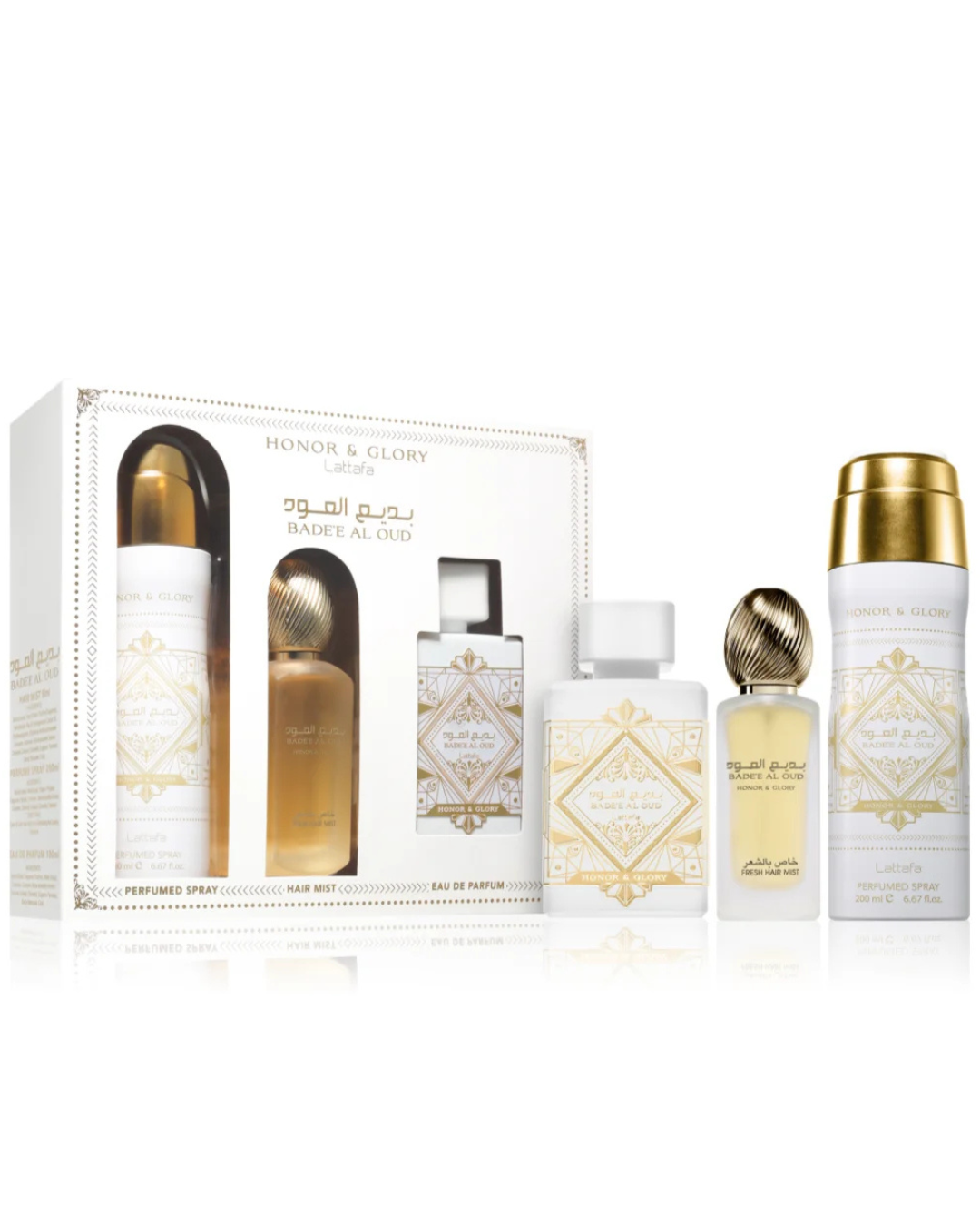 SET LATTAFA HONOR GLORY UNISEX