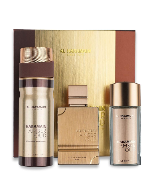 SET AL HARAMAIN AMBER OUD GOLD EDITION UNISEX