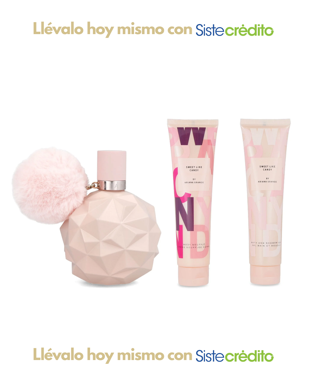 SET ARIANA GRANDE SWEET LIKE CANDY DAMA