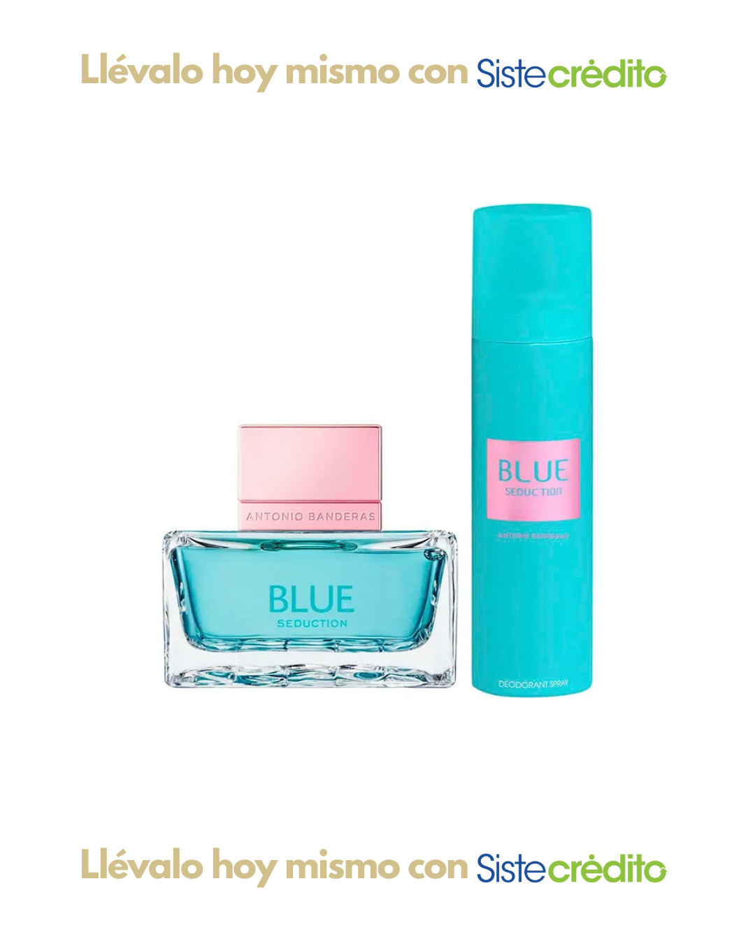 SET ANTONIO BANDERAS BLUE SEDUCTION DAMA