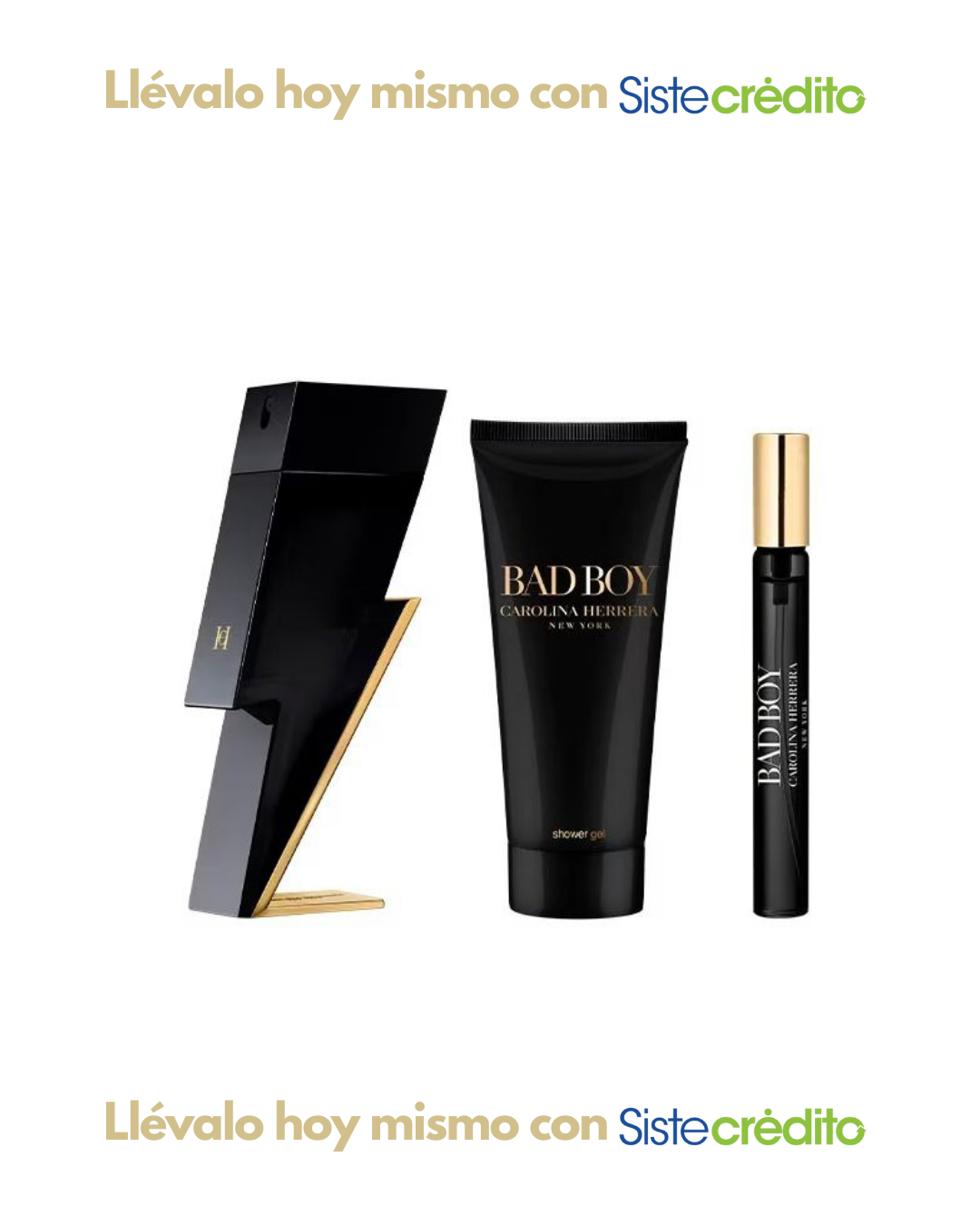 SET CAROLINA HERRERA BAD BOY HOMBRE