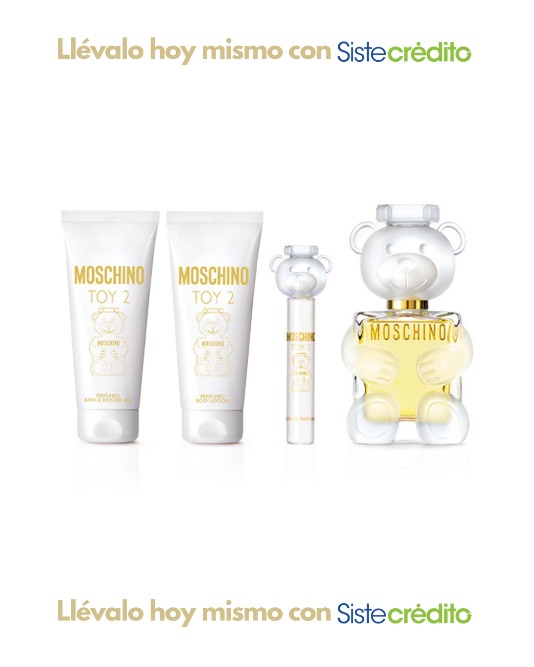 SET MOSCHINO TOY 2 DAMA