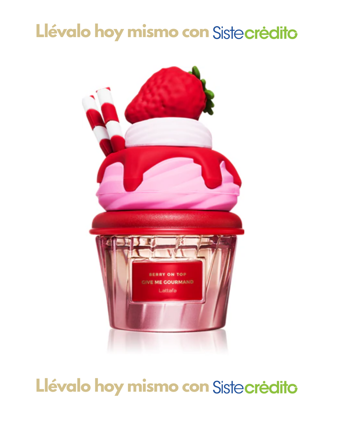 LATTAFA GIVE ME GOURMAND BERRY ON TOP DAMA
