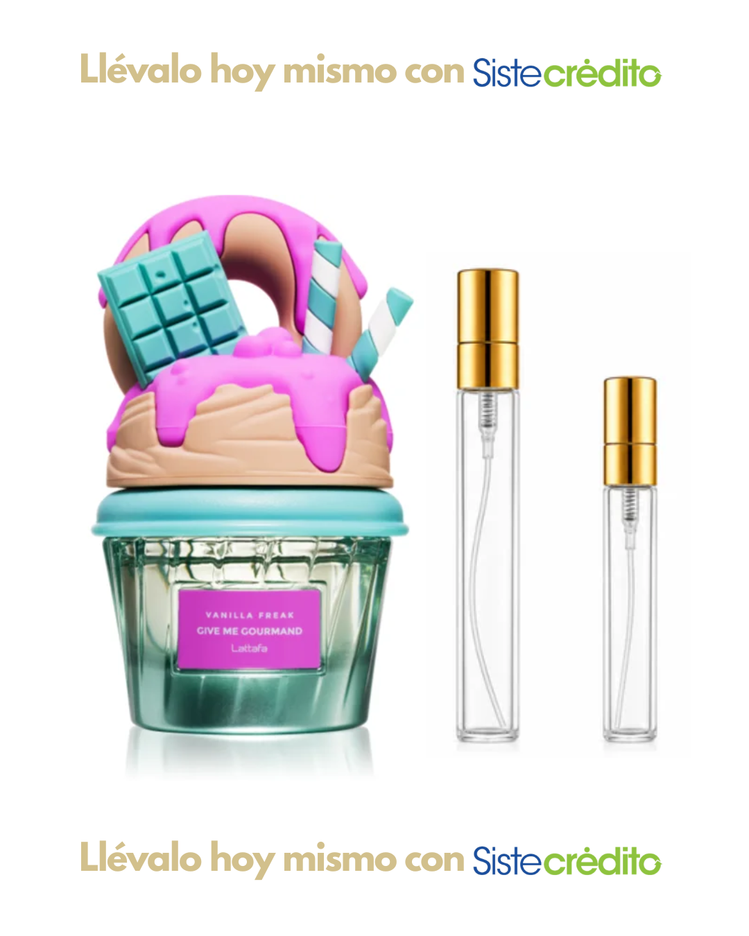 LATTAFA GIVE ME GOURMAND VANILLA FREAK DAMA
