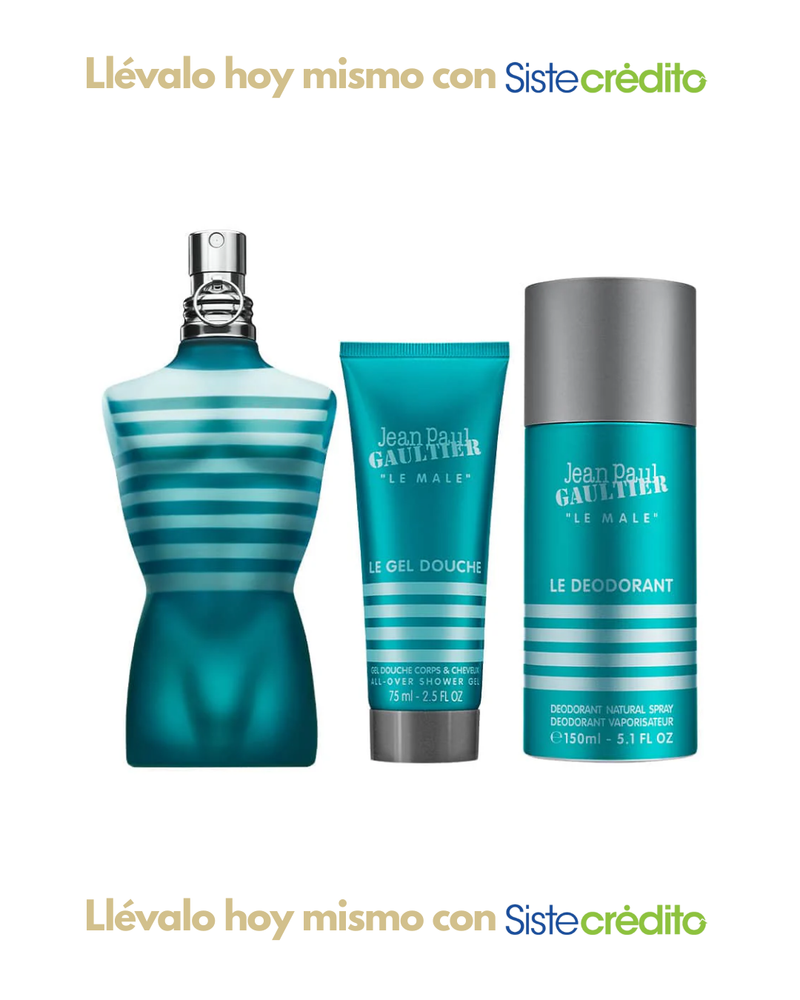SET JEAN PAUL GAULTIER LE MALE EDT HOMBRE