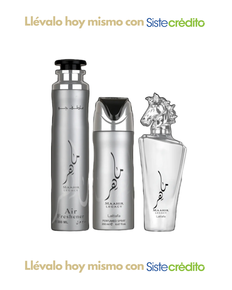 SET LATTAFA MAAHIR LEGACY HOMBRE