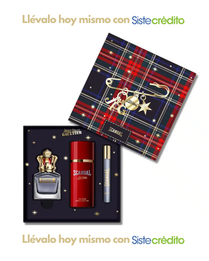 SET JEAN PAUL SCANDAL EDT HOMBRE EDICIÓN NAVIDAD