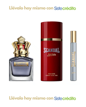 SET JEAN PAUL SCANDAL EDT HOMBRE EDICIÓN NAVIDAD