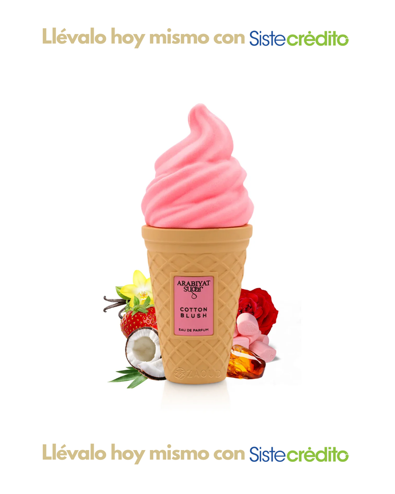 ARABIYAT SUGAR COTTON BLUSH DAMA