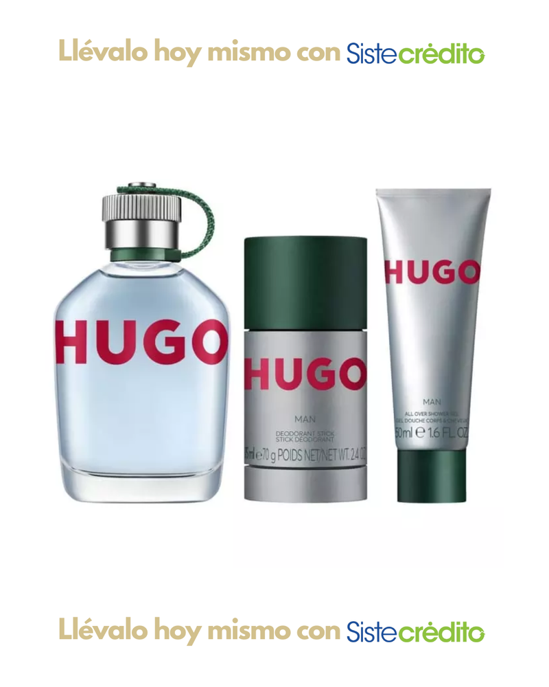 SET HUGO MAN HOMBRE