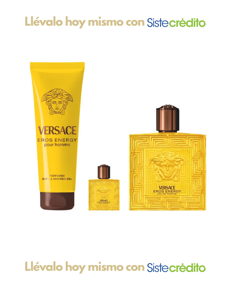 SET VERSACE EROS ENERGY HOMBRE