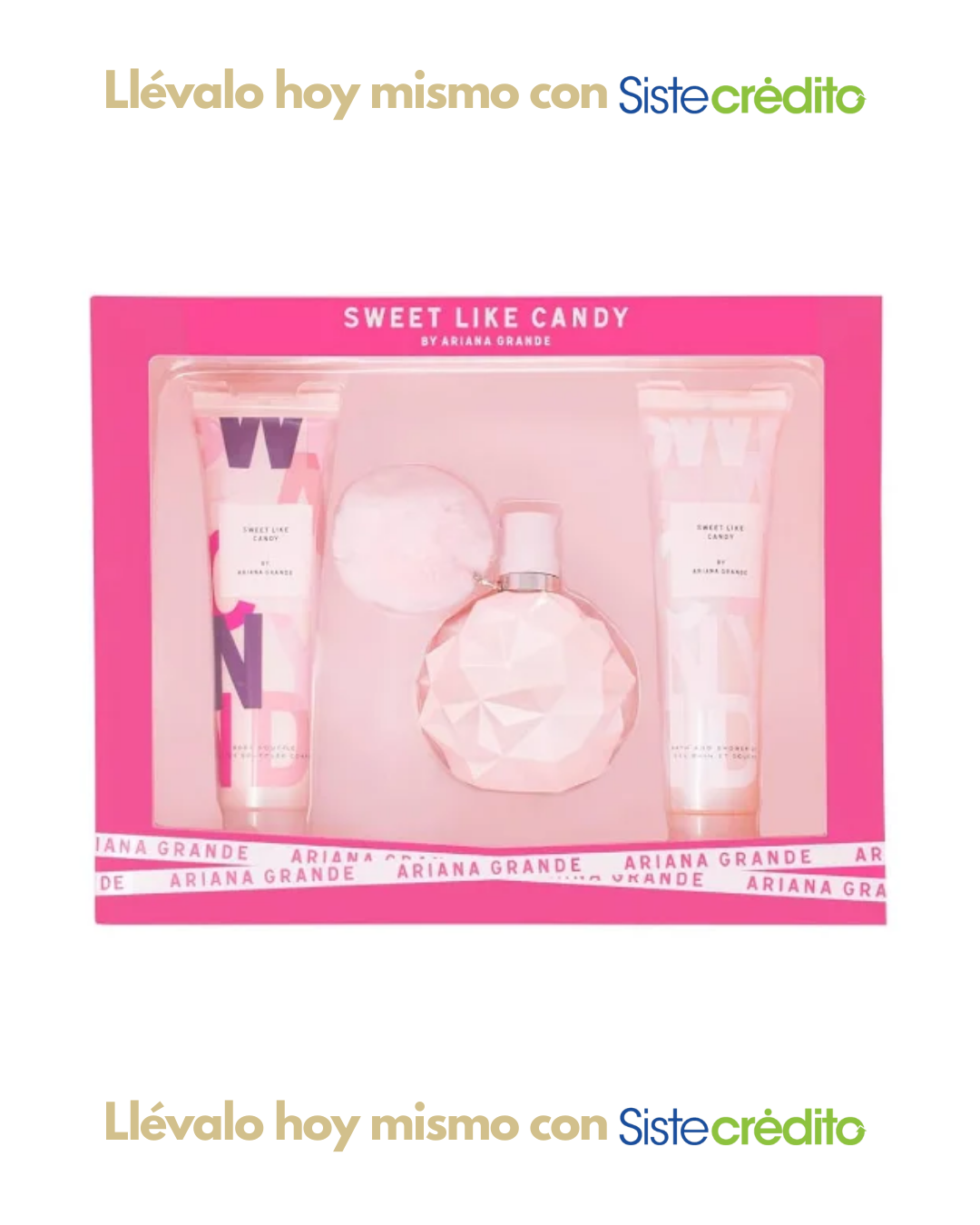 SET ARIANA GRANDE SWEET LIKE CANDY DAMA