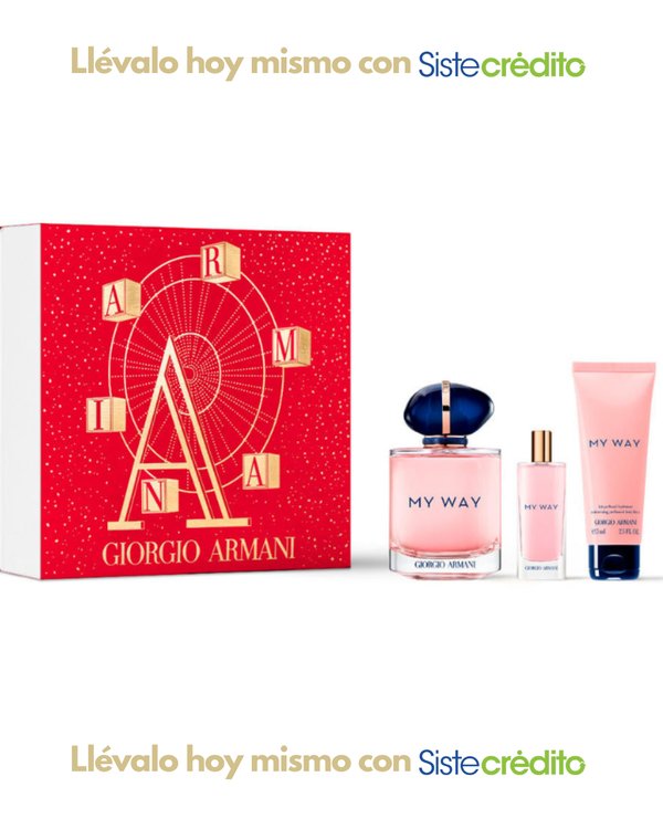 SET GIORGIO ARMANY MY WAY DAMA