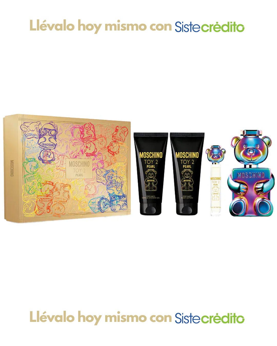 SET MOSCHINO TOY 2 PEARL UNISEX