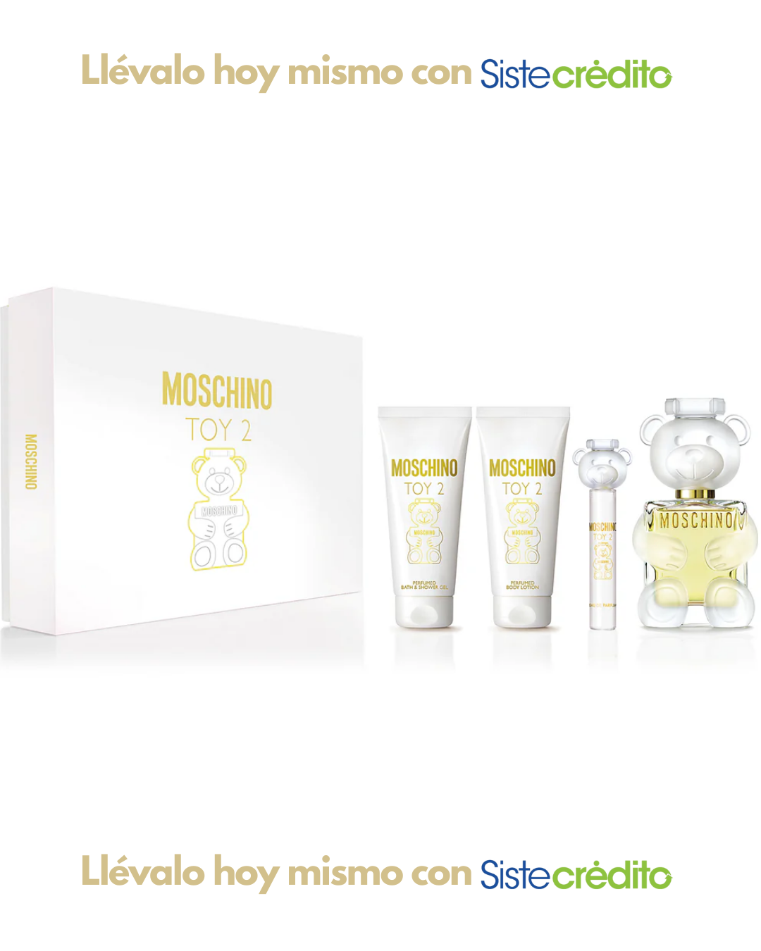 SET MOSCHINO TOY 2 DAMA