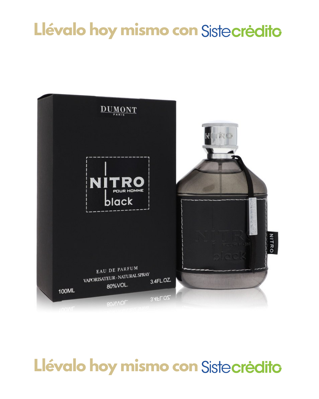 DUMONT NITRO POUR HOME BLACK HOMBRE