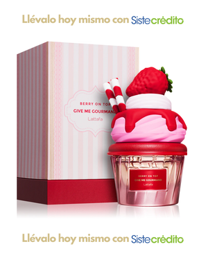 LATTAFA GIVE ME GOURMAND BERRY ON TOP DAMA