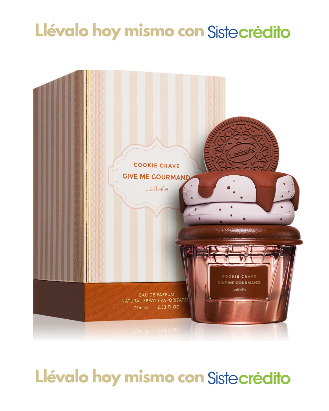 LATTAFA GIVE ME GOURMAND COOKIE CRAVE DAMA