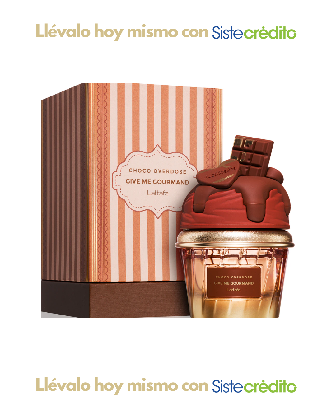 LATTAFA GIVE ME GOURMAND CHOCO OVERDOSE DAMA