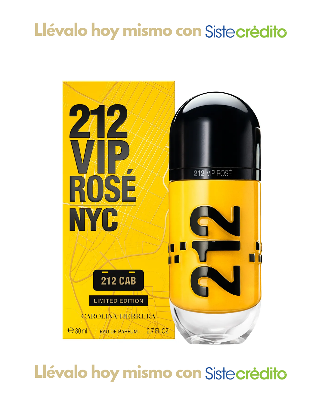CAROLINA HERRERA 212 VIP ROSÉ 212 CAB DAMA