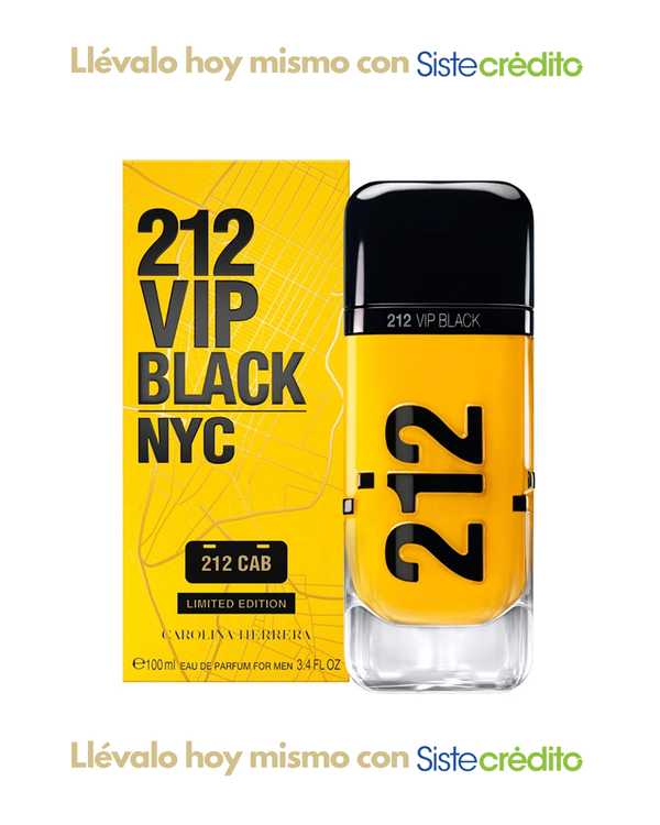 CAROLINA HERRERA 212 VIP BLACK 212 CAB HOMBRE