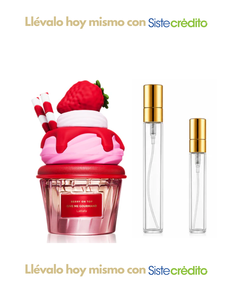 LATTAFA GIVE ME GOURMAND BERRY ON TOP DAMA