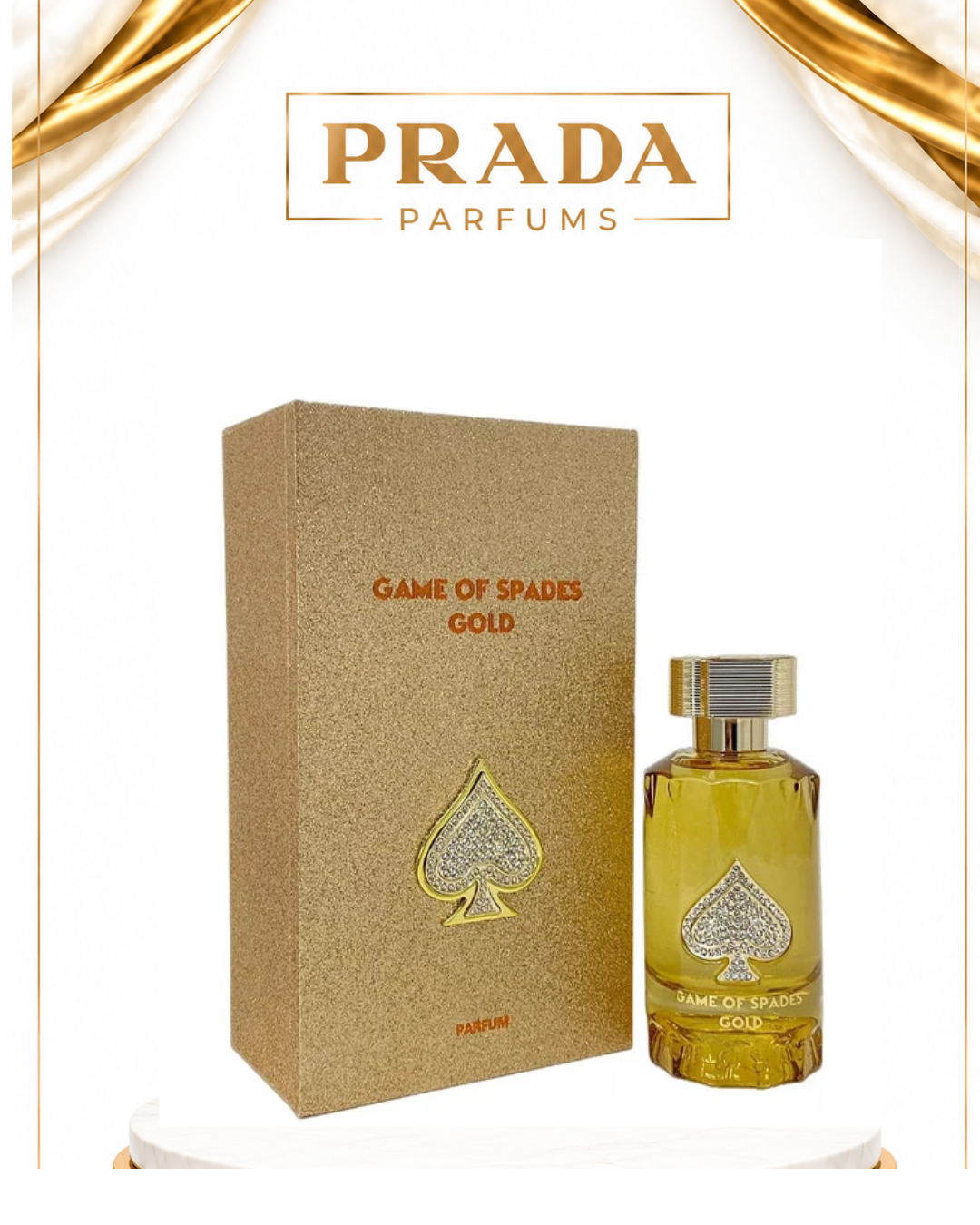 JO MILANO GAME OF SPADES GOLD UNISEX