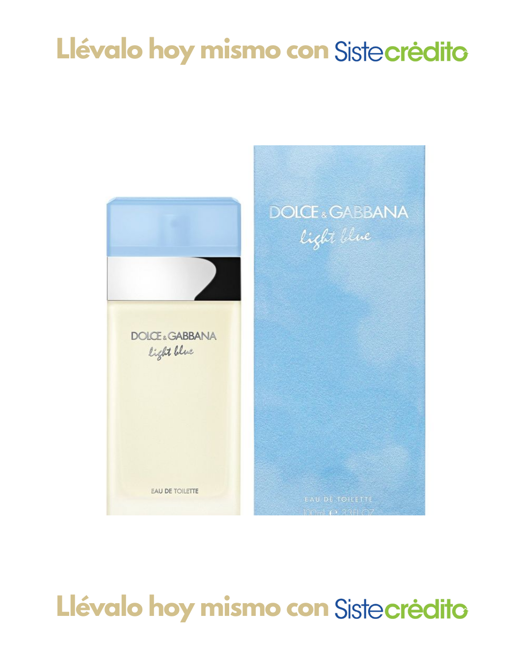 DOLCE GABBANA LIGHT BLUE DAMA