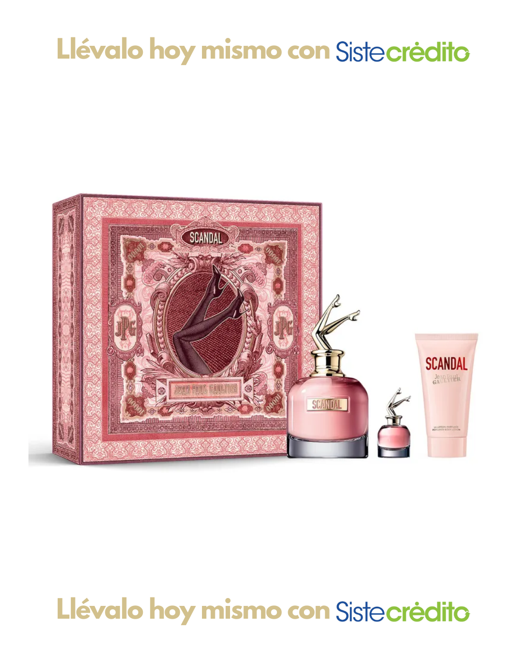 SET JEAN PAUL SCANDAL EDP DAMA