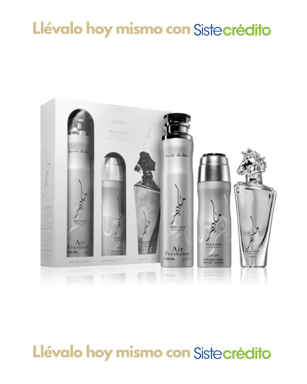 SET LATTAFA MAAHIR LEGACY HOMBRE