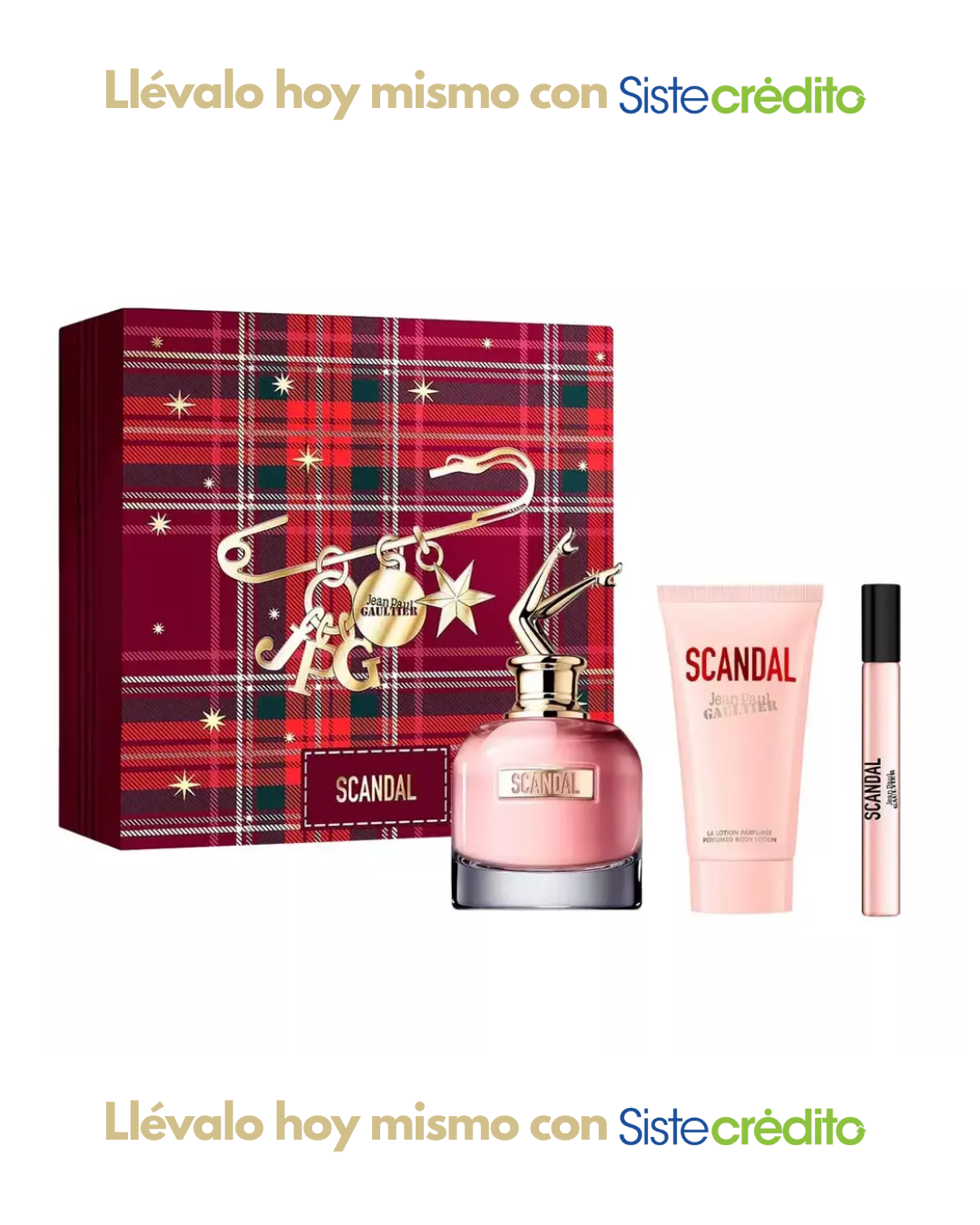 SET JEAN PAUL SCANDAL EDP DAMA EDICIÓN NAVIDAD