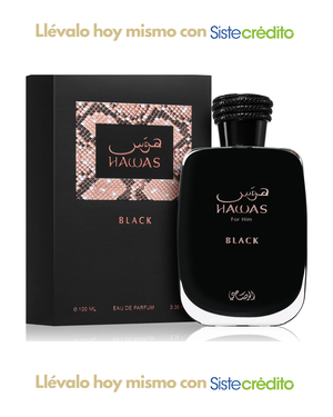 RASASI HAWAS BLACK HOMBRE