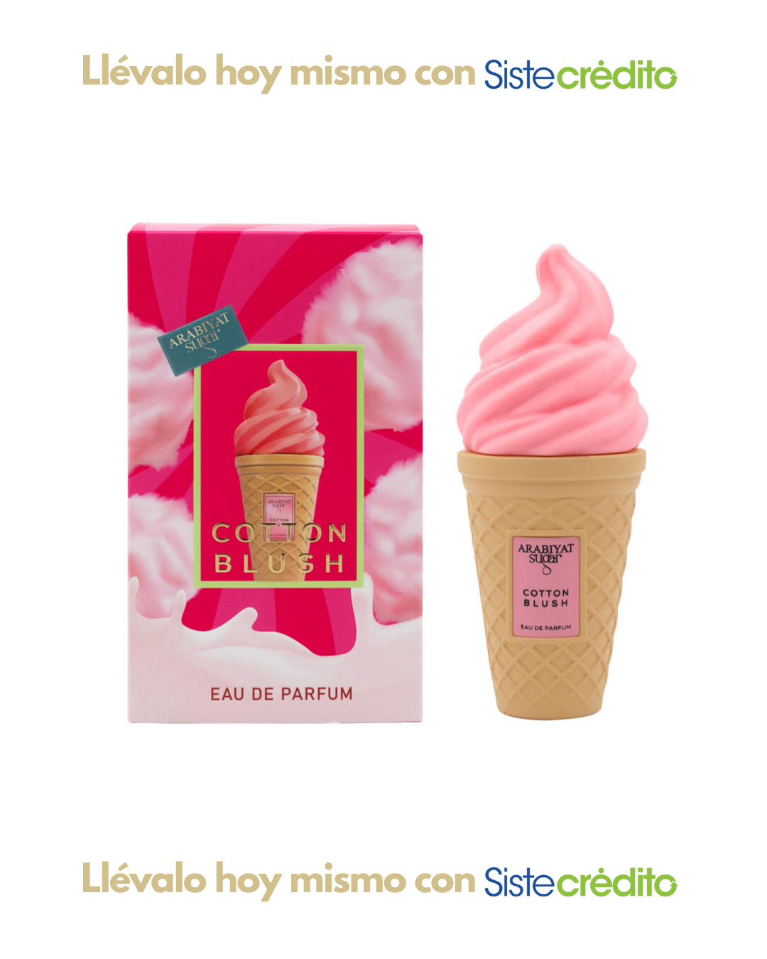 ARABIYAT SUGAR COTTON BLUSH DAMA