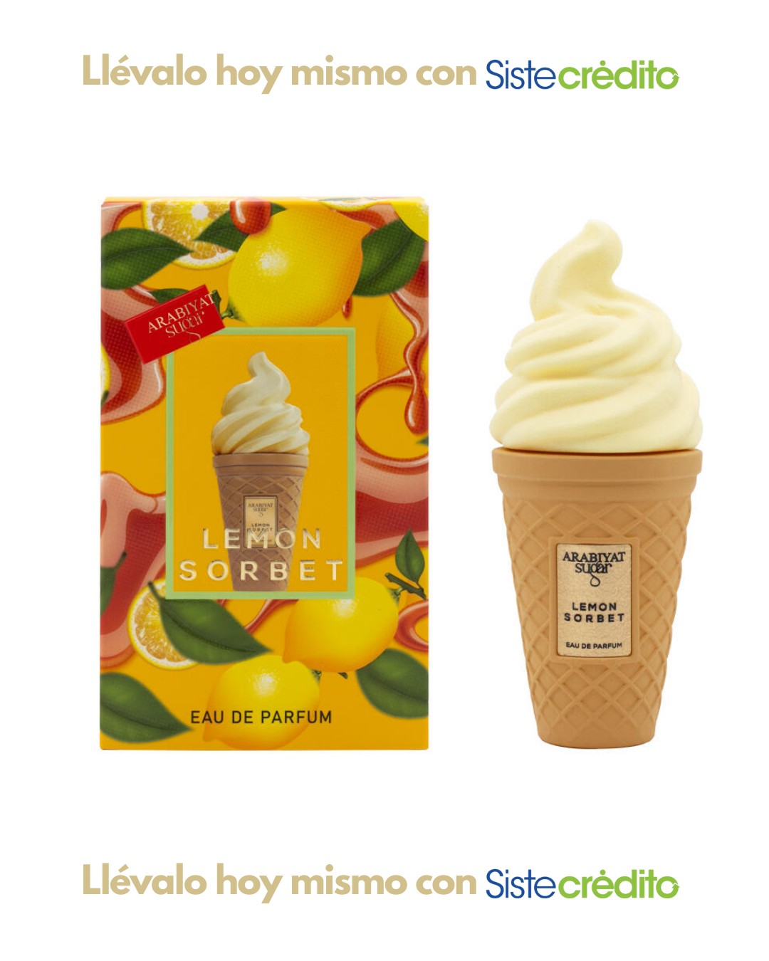 ARABIYAT SUGAR LEMON SORBET DAMA