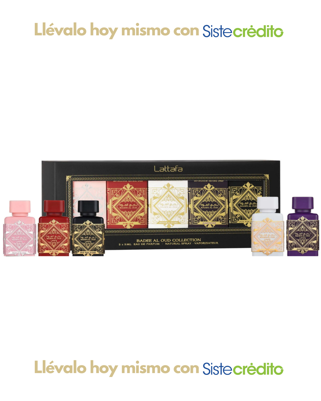 SET MINI COLLECTION LATTAFA BADEE AL OUD UNISEX