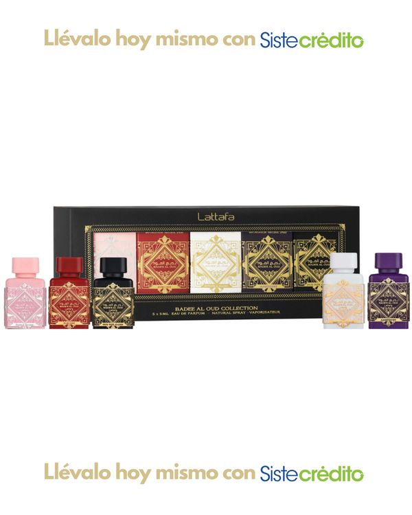 SET MINI COLLECTION LATTAFA BADEE AL OUD UNISEX