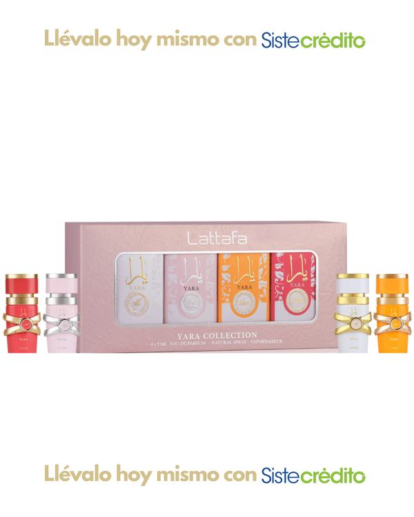 SET MINI COLLECTION LATTAFA YARA DAMA