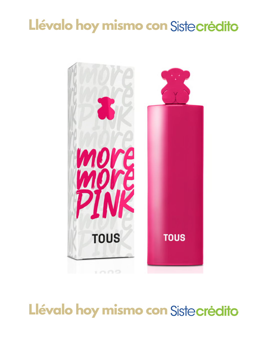 TOUS MORE MORE PINK TOUCH DAMA