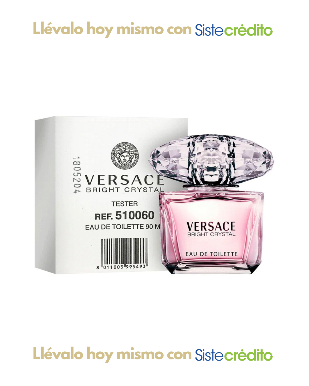 TESTER VERSACE BRIGHT CRYSTAL EDT