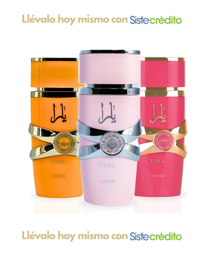 COMBO X3 DECANTS 10ML YARA, YARA TOUS Y YARA CANDY