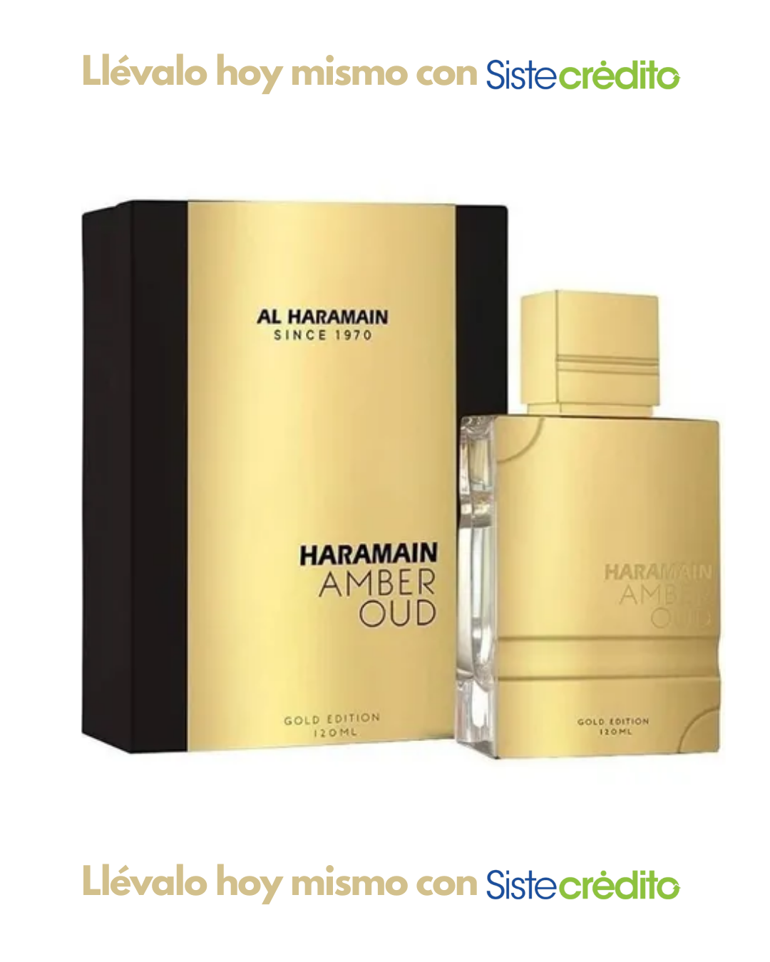 AL HARAMAIN AMBER OUD GOLD 120ML UNISEX