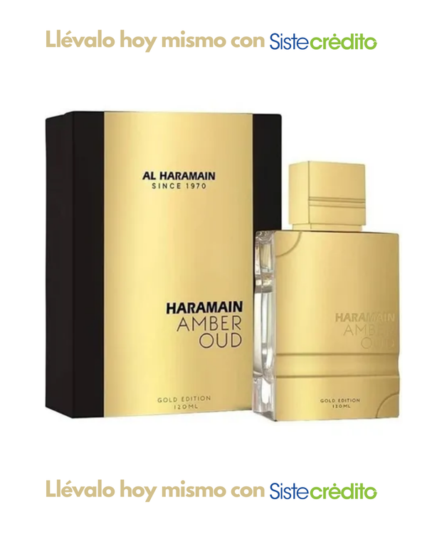 AL HARAMAIN AMBER OUD GOLD 120ML UNISEX