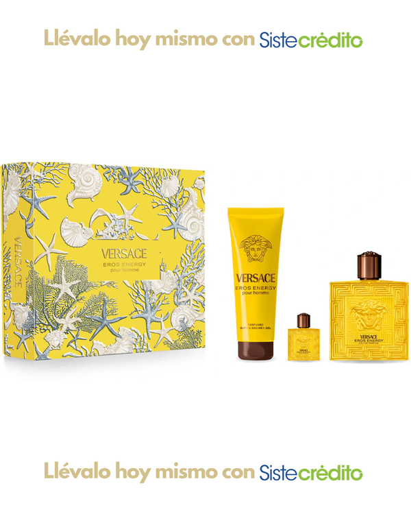 SET VERSACE EROS ENERGY HOMBRE